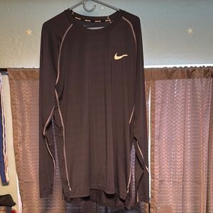 Nike Black Long Sleeve Athletic Shirt